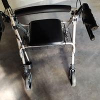 Carrello deambulatore per anziani