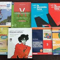 Libri di testo scolastici usati