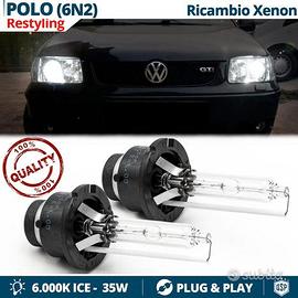 Lampadine XENON D2S per VOLKSWAGEN POLO 6N2 6000K