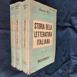 Storia della Lett. Italiana di F. Flora - 3 volumi