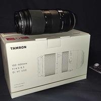 Tamron 100-400 mm F4.5-6.3 Di VC USD attacco Canon