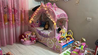 Letto bimba principesse Disney