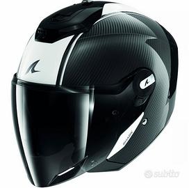 Casco Shark RS Jet Carbon White / Black tg. M