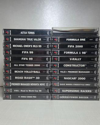 Lotto 22 Videogiochi per PlayStation 1