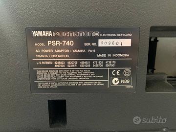 TASTIERA YAMAHA PSR-740