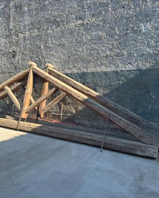 Capriate in legno di abete