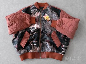 Giacca Bomber Jacket Full Zip Desigual L nuova