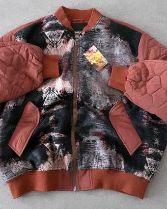 Giacca Bomber Jacket Full Zip Desigual L nuova
