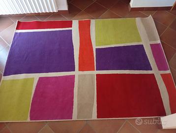 tappeto astrattismo Mondrian 230x160 cm