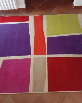 tappeto astrattismo Mondrian 230x160 cm