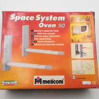 Due bracci estensibili a muro meliconi per forno