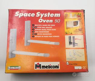 Due bracci estensibili a muro meliconi per forno