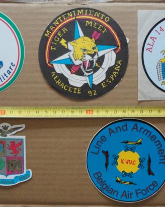 16 Litografie, 5 adesivi Aeronautica militare 21 C