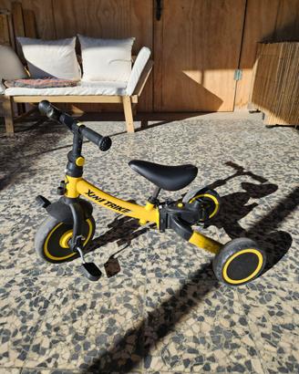 Triciclo Bicicletta evolutiva bimbi