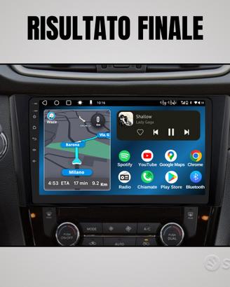 Nissan Qashqai KIT COMPLETO Autoradio android 10p