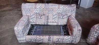 Divano letto e poltrona