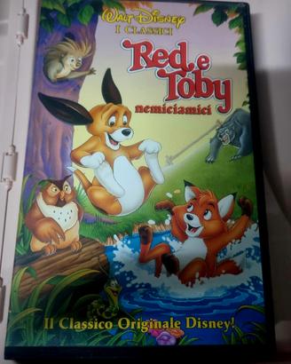 videocassetta Disney Originale di RED e TOBY