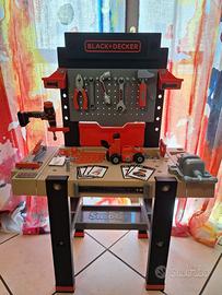 Tavolo da lavoro Smoby  Black+Decker con Accessori