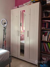 Armadio IKEA BRIMNES a 3 ante con specchio
