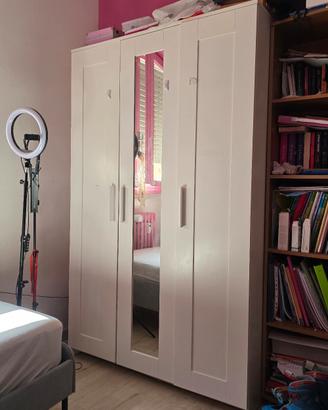 Armadio IKEA BRIMNES a 3 ante con specchio