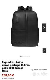 Zaino in pelle Piquadro