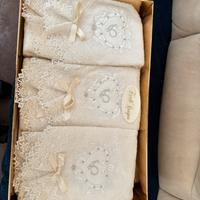 Asciugamani di spugna sei grande e sei piccole