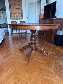 Tavolo rotondo legno, allungabile