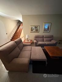 Coppia di divani relax in tessuto - DONDI SALOTTI