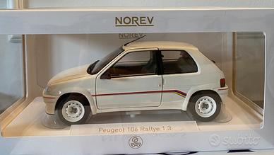 Peugeot 106 Rallye 1.3 1:18 Norev+Teca Nuovo