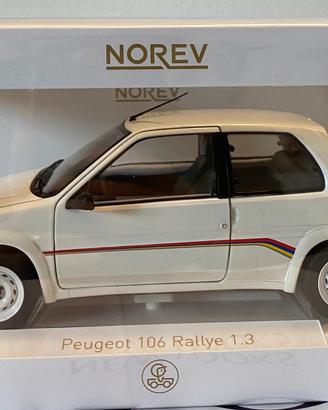 Peugeot 106 Rallye 1.3 1:18 Norev+Teca Nuovo