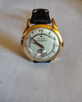 Orologio lanco quadrante guilloche' revisionato