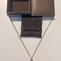 Collana argento Gucci