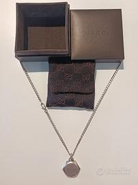 Collana argento Gucci