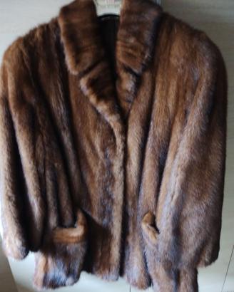 Giaccone di pellicce di visone