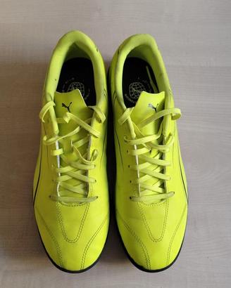 Scarpe da calcetto Puma Vitoria TT - Giallo Fluo