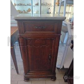 COMODINO ALTO RIPIANO MARMO