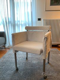 Set 6 Sedie / Poltroncine “Oscar” Minotti ‘70-‘80