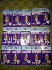 Kokuyo Cerchietti per rinforzo 15 pezzi 