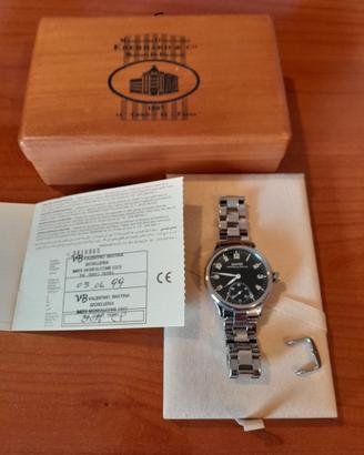 Eberhard Traversetolo cinturino acciaio