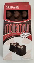 Stampo cioccolatini monamour easy choc silikomart
