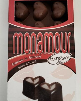 Stampo cioccolatini monamour easy choc silikomart