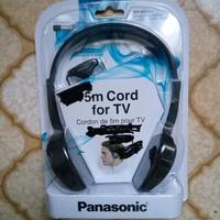 cuffie tv panasonic Rp Ht 090 5 mt