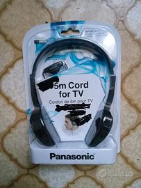 cuffie tv panasonic Rp Ht 090 5 mt