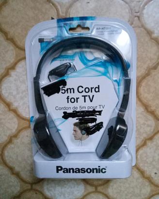 cuffie tv panasonic Rp Ht 090 5 mt