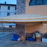 ombrellone x mercato o giardino