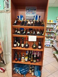 Scaffale per vini e/o liquori