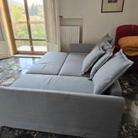 Divano IKEA angolare Holmsund grigio