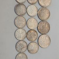 lotto franchi francia argento