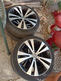Cerchi e gomme WV golf/passat  225/40/18