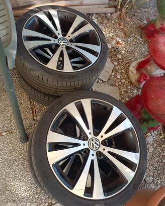 Cerchi e gomme WV golf/passat  225/40/18
